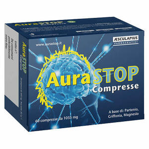 Aesculapius Farmaceutici - Aurastop 60 compresse - Integratore per il Benessere Mentale