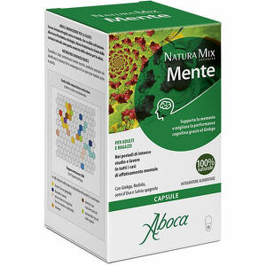 Aboca - Natura mix advanced mente 50 capsule