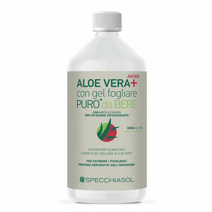 Specchiasol - Succo aloevera+ aloe/mirtillo rosso 1 litro