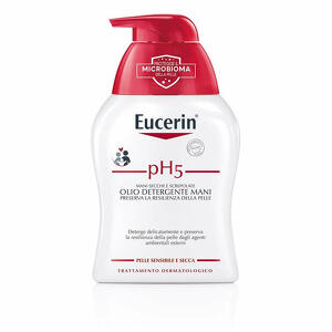 Olio detergente mani - Eucerin ph5 secche e screpolate 250 ml