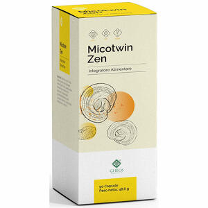 Gheos - Micotwin Zen 90 capsule da 540 mg - Integratore per il benessere e difese naturali