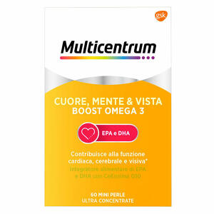 Multicentrum - Multicentrum cuore mente e vista boost omega 3 60 mini perle