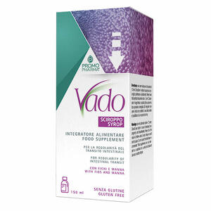 Promopharma - Vado - Vado sciroppo fichi manna 150 ml nuova formula