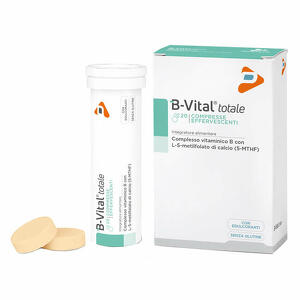 B-vital totale - B-vital totale arancia 2 tubi 10 compresse