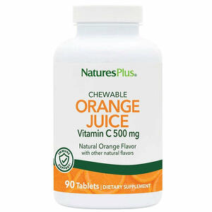 Nature's plus - Orange juice vitamina c 500mg 90 tavolette