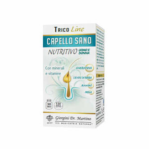 Giorgini - Capello Sano Nutritivo 120 Pastiglie - Integratore per Unghie e Capelli