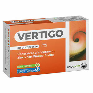 Agips Farmaceutici - Vertigo 30cp - Integratore di Zinco e Ginkgo Biloba