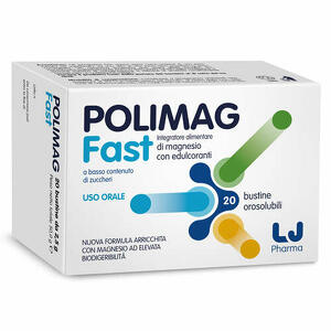 Lj pharma - Polimag fast 20 bustine orosolubili