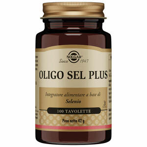 Solgar - Oligo sel plus 100 tavolette