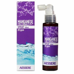 Aessere - Manganese colloidale plus spray 20ppm medicazione 100ml