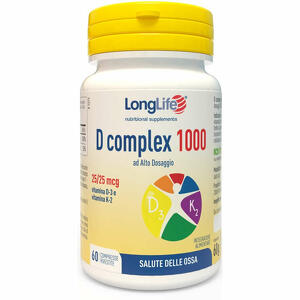 Long life - Longlife d complex 1000 60 compresse