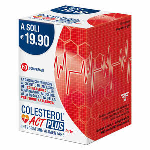 F&f - Colesterol act plus forte 60 compresse