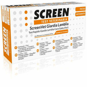 Screen italia - Screenvet test rapido veterinaria giardia lamblia feci cane e gatto