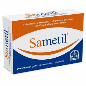 A.B.PHARM - Sametil 20 compresse - Integratore per il tono dell'umore