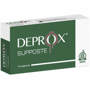 IDI Integratori Dietetici Italiani S.r.l. - Deprox - 10 Supposte per il Trattamento della Prostatite