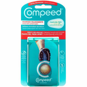 Compeed - Cerotti per vesciche pianta piede sport 5 pezzi