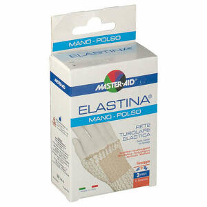 Master aid - Rete tubolare elastica ipoallergenica master-aid elastina mano/polso 3 mt in tensione calibro 3 cm 1 pezzo