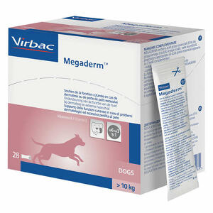 Virbac - Megaderm Supplemento per Cani e Gatti - Alimenti e Integrazione