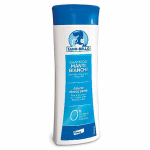 Sano e Bello - Shampoo per manti bianchi lunghi - Azione bianco perla - 250 ml