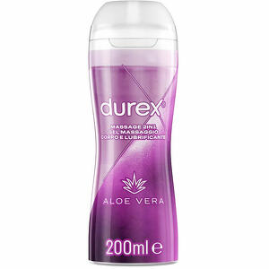 Durex - Gel Massaggio Corpo e Lubrificante - Aloe Vera 200 ml