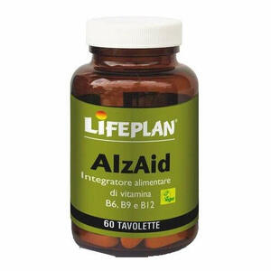 Lifeplan - AlzAid 60 tavolette - Integratore con vitamina B6, B9 e B12