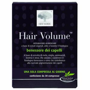 New nordic - Hair volume 90 compresse