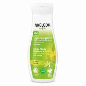 Weleda - Crema fluida idrat 24h limone 200ml