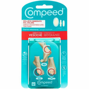 Compeed - Compeed cerotti per vesciche misto 5 pezzi