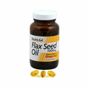 Healthaid flax seed oil - Lino olio flax seed oil 60 capsule molli