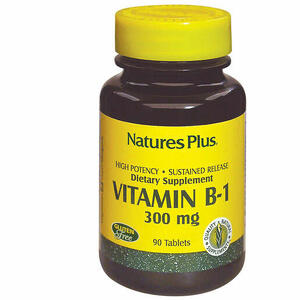 Nature's Plus - Vitamina B1 Tiamina 300 mg - Integratore Alimentare