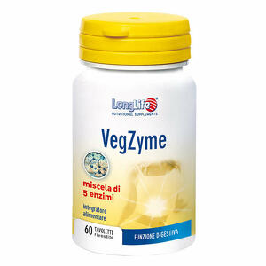 Long life - Longlife vegzyme 60 tavolette