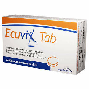 Ecupharma - EcuviX - Integratore a base di rhodiola e acerola