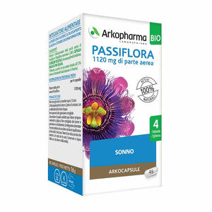 Arkopharm - Integratore Passiflora - 45 Capsule Bio