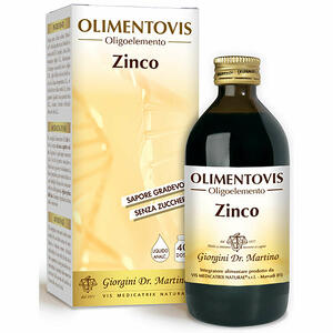 Giorgini - Zinco Olimentovis 200ml - Integratore LiquidO Senza Alcol e Zuccheri