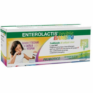 Enterolactis - Enterolactis bevibile bambini 12 flaconcini x 10ml