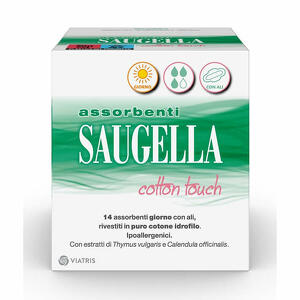 Saugella - Saugella cotton touch assorbenti giorno 14 pezzi taglio prezzo