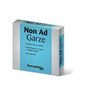 Eurospital - Garza non ad idrorepellente per piccole ferite in buste singole 10pz