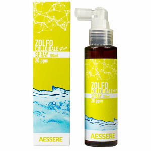 Aessere - Zolfo colloidale plus spray 20ppm medicazione 100ml