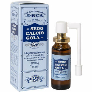 Deca laboratorio chimico - Sedo calcio gola spray 15 ml