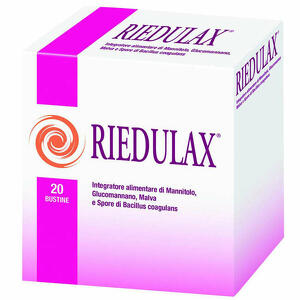 Natural bradel - Riedulax polvere deglutibile 20 buste