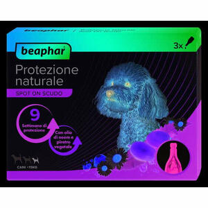 Beaphar - Protezione naturale Spot on per cani - 3 pipette da 1 ml