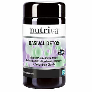 Nutriva - Basival Detox - Integratore alimentare con clorella e minerali