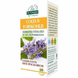 Giorgini - Coleus forskohlii estratto titolato 60 pastiglie