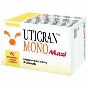 Natural bradel - Uticran mono maxi 60 compresse 48 g