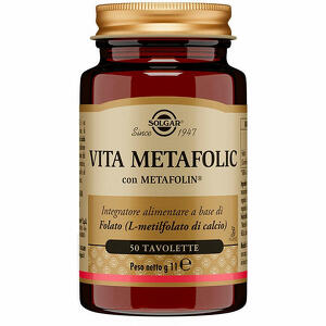 Solgar - Vita metafolic 50 tavolette