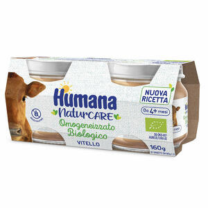 Humana - Humana omogeneizzato vitello biologico 2 pezzi 80 g