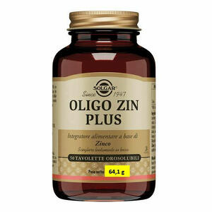 Solgar - Oligo zin plus 50 tavolette