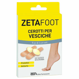 Zeta farmaceutici - Zetafoot cerotto idrocolloidale vesciche 8 pezzi