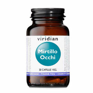 Viridian mirtillo occhi - Viridian mirtillo occhi 30 capsule