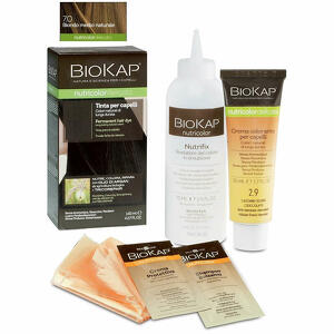 Biokap - Biokap nutricolor delicato 7,0 new biondo medio naturale tinta 140 ml